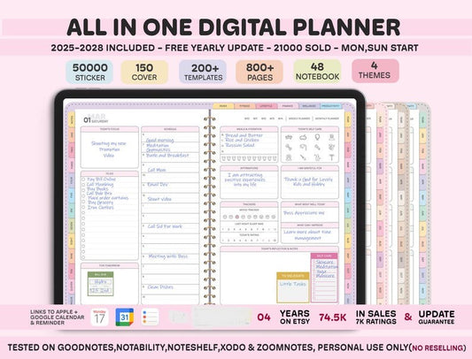 Premium Life Planner 2025-2026